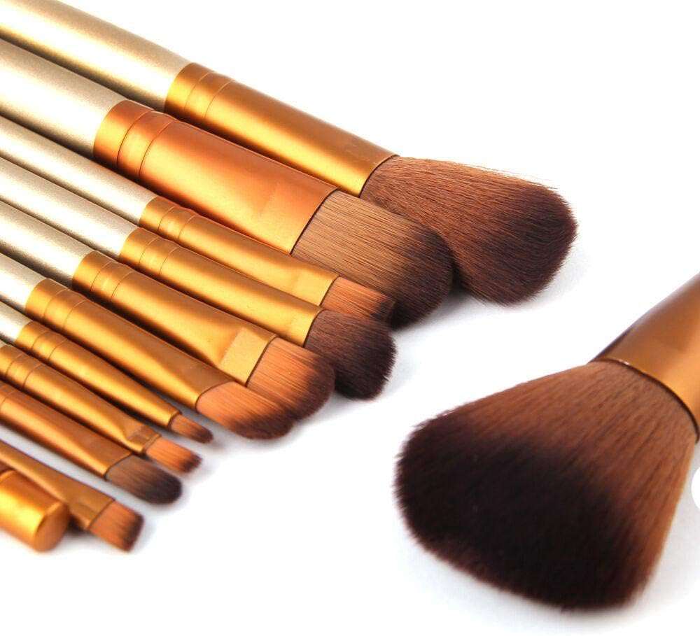 12 makeup brush sets iron box makeup tools