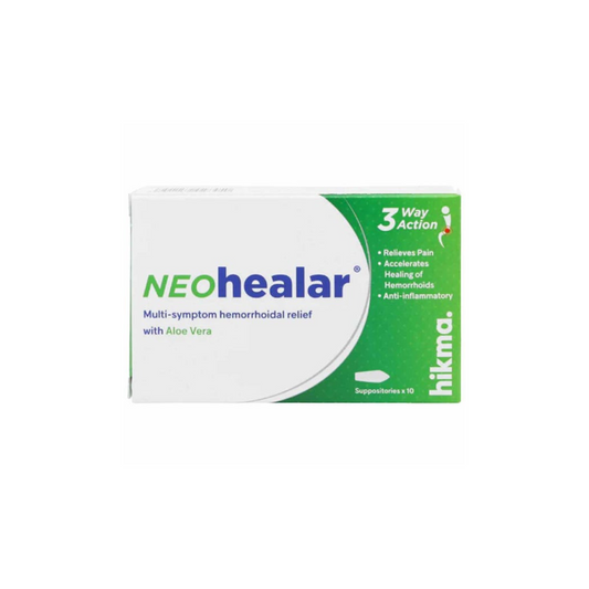 Neo Healar Natural & Proven Hemorrhoids Cure - Suppositories