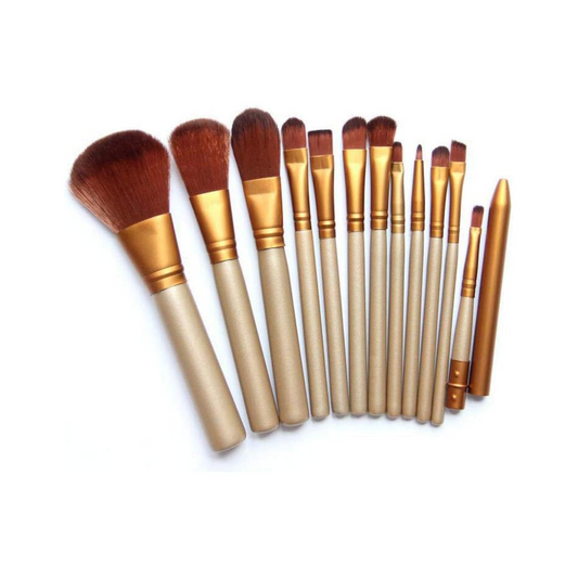 12 makeup brush sets iron box makeup tools