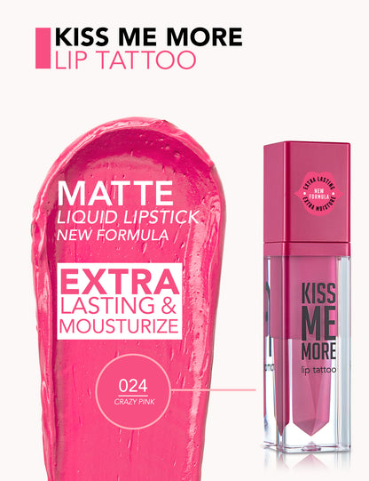 Kiss Me More Lip Tattoo – New