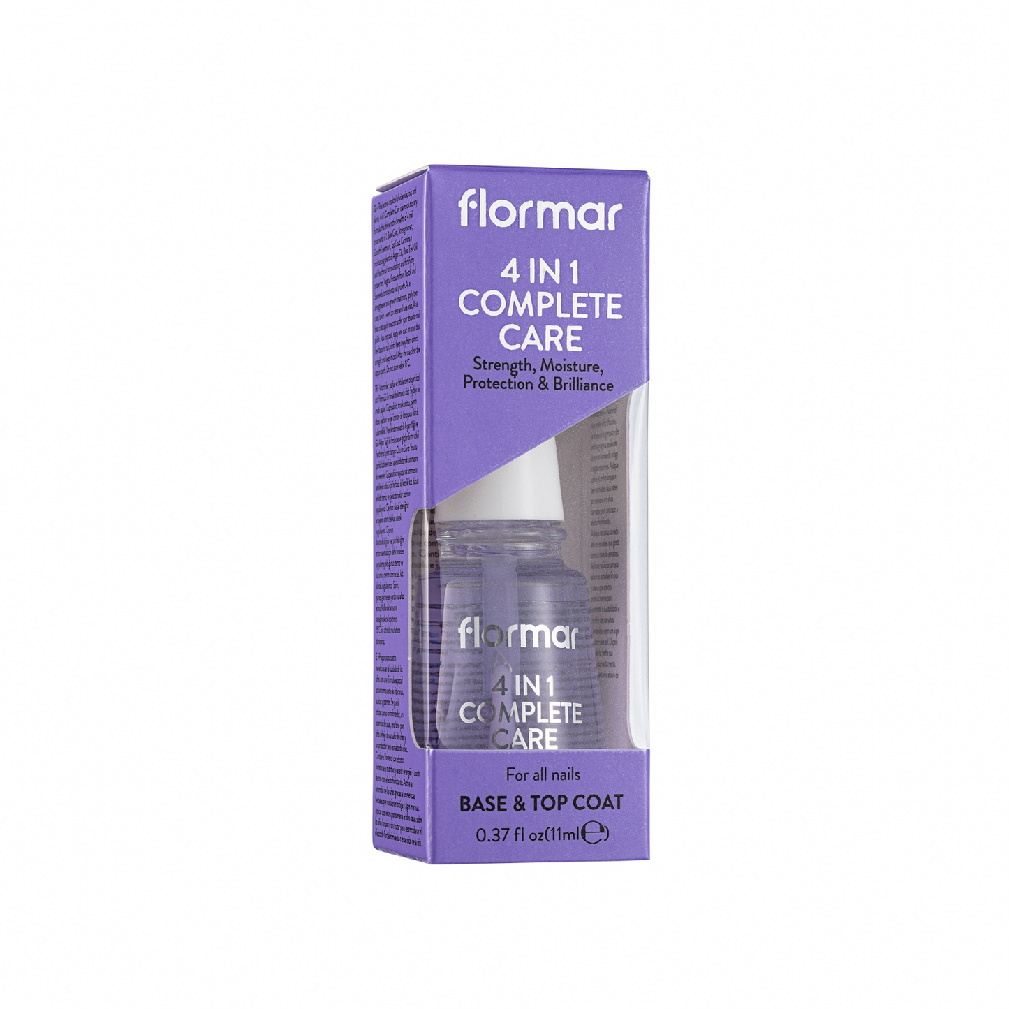 Flormar 4 In 1 Complete Care Base & Top Coat 11ml