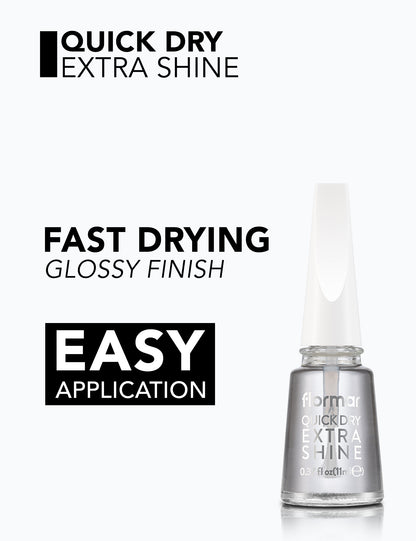 Flormar Quick Dry Extra Shine Top Coat 11ml