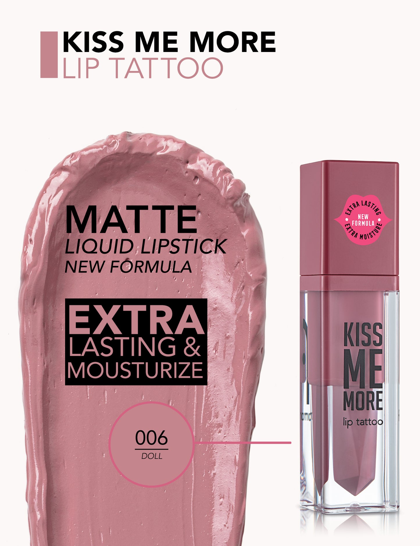 Kiss Me More Lip Tattoo – New