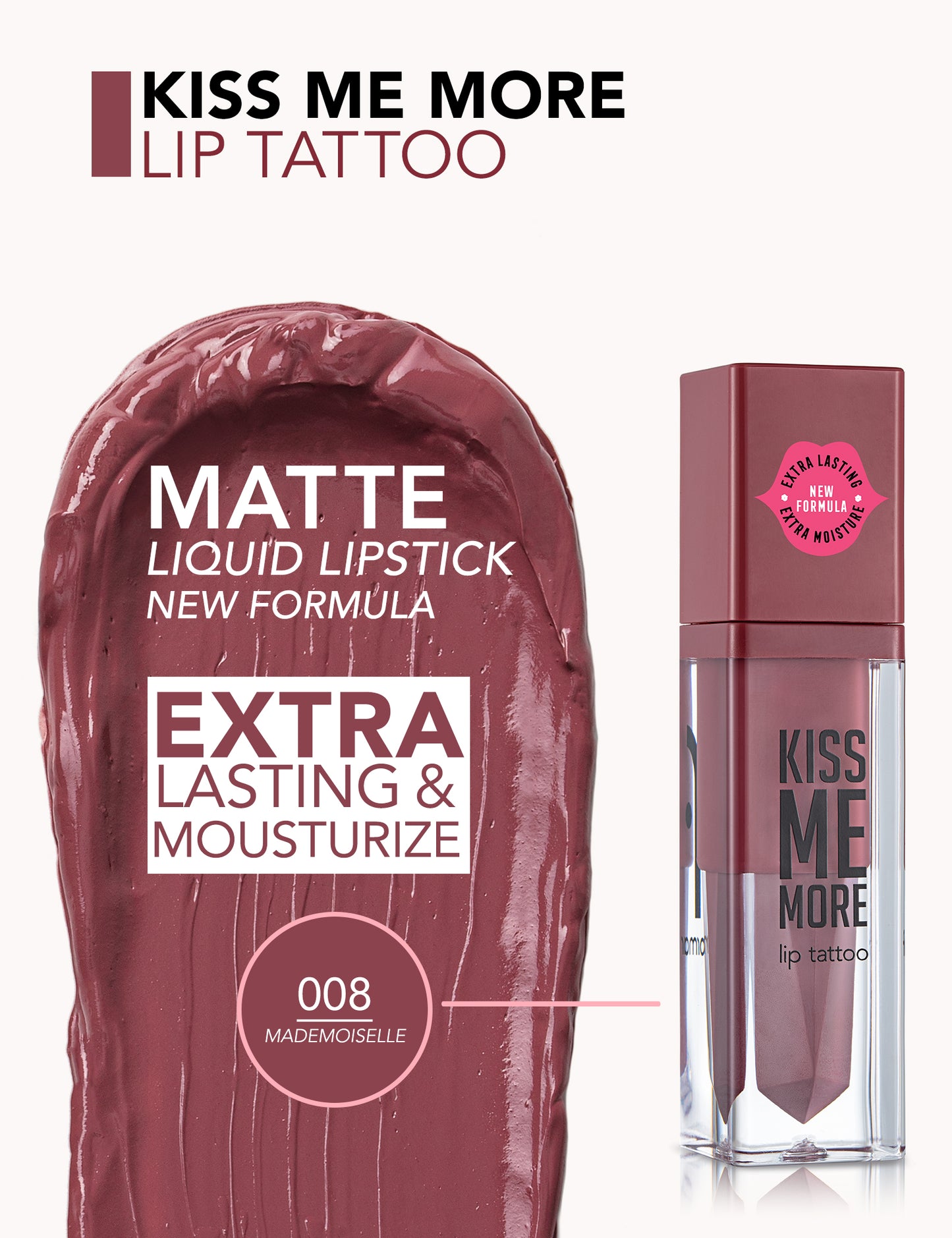 Kiss Me More Lip Tattoo – New