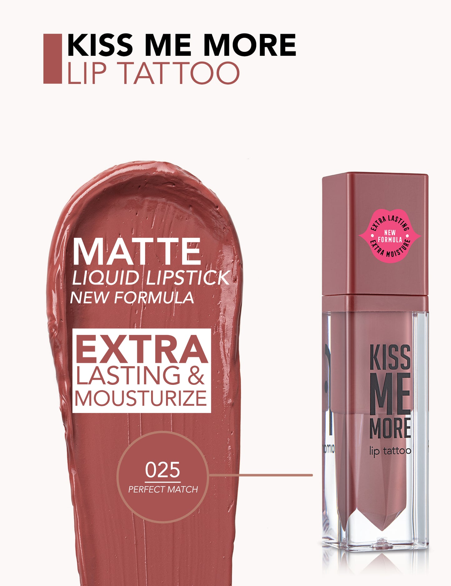 Kiss Me More Lip Tattoo – New