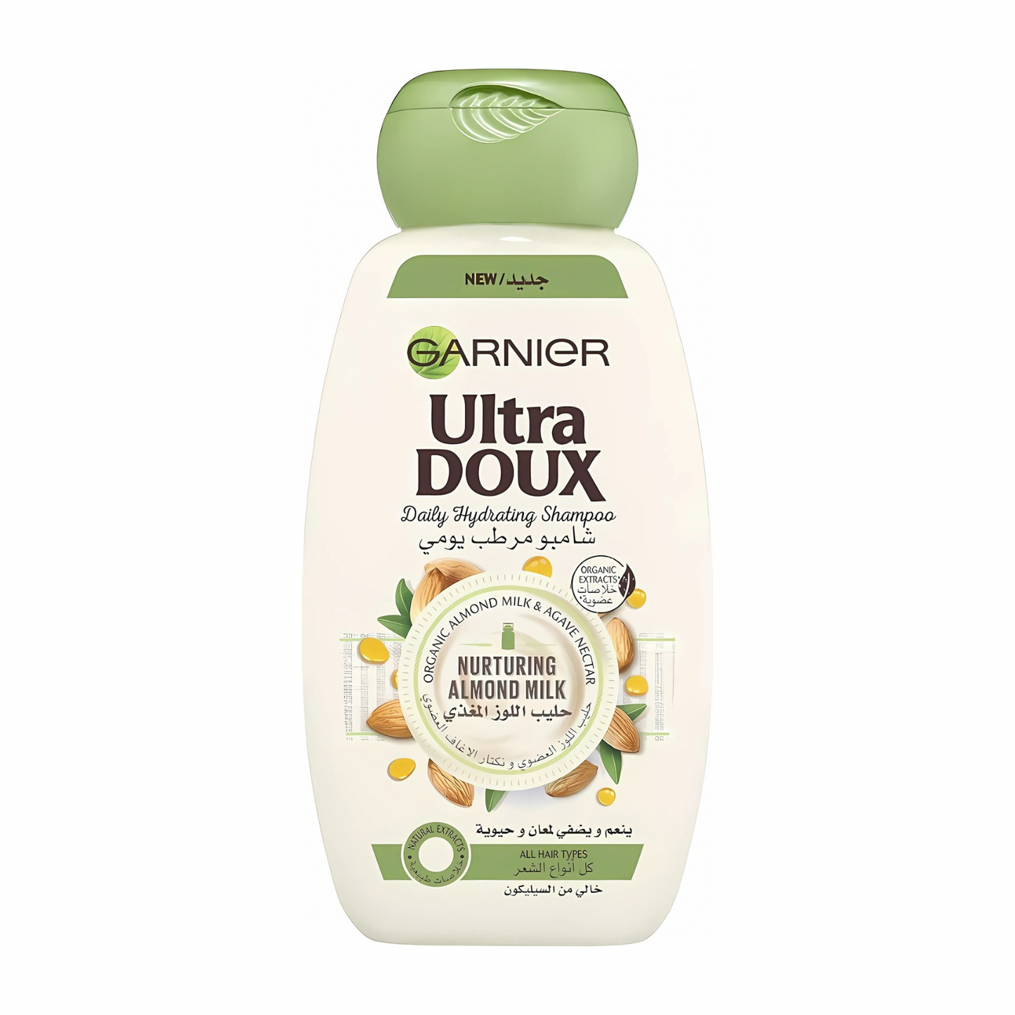 Garnier Ultra Doux Nurturing Almond Milk Daily Hydrating Shampoo