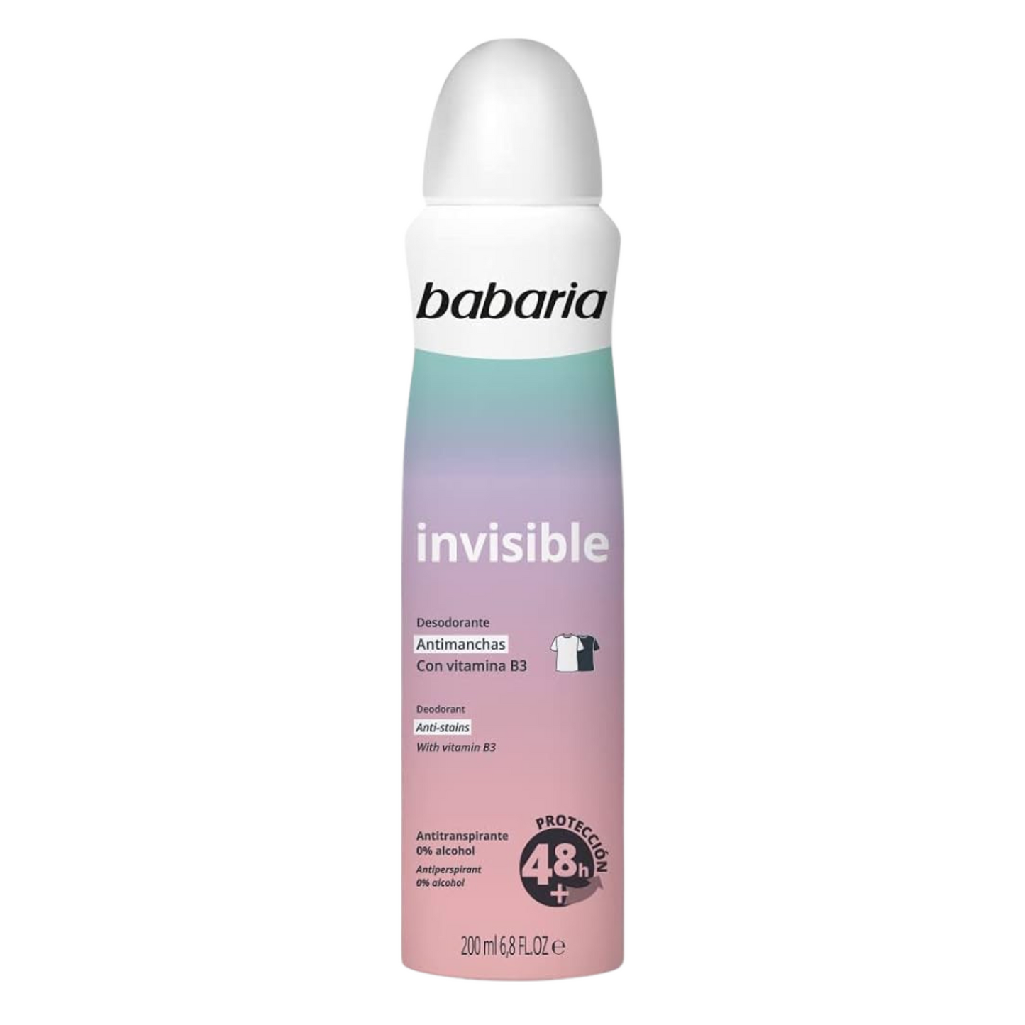 Babaria Deodorant Spray Invisible Women 200ml